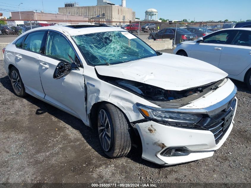 1HGCV3F5XMA003783 2021 Honda Accord Hybrid Ex-L