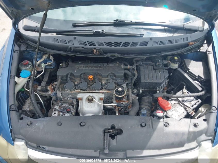 2008 Honda Civic Lx VIN: 1HGFA16568L010785 Lot: 39509779