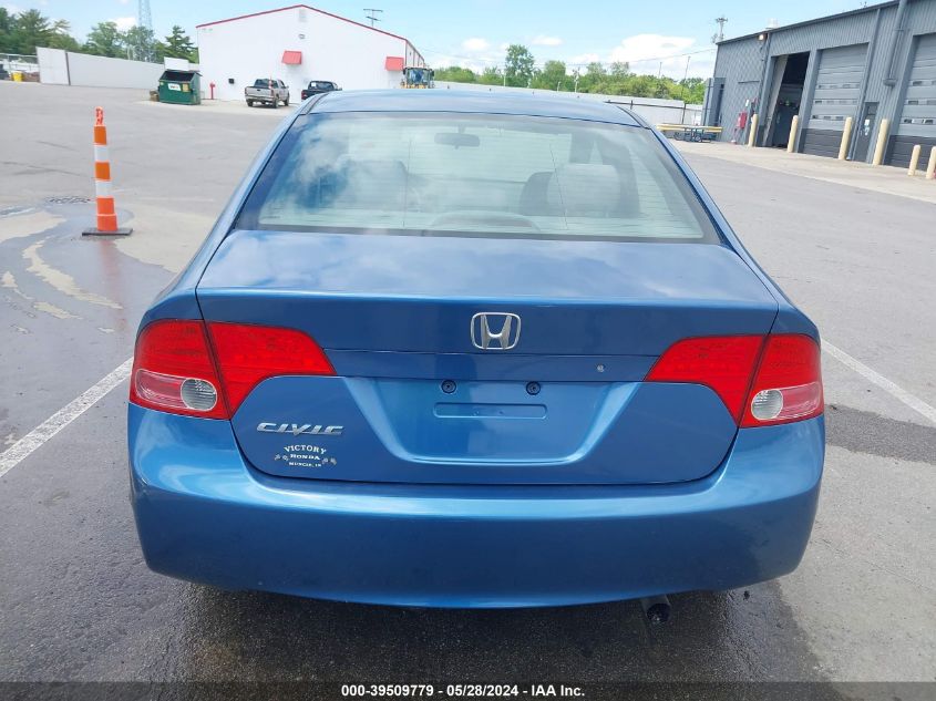 2008 Honda Civic Lx VIN: 1HGFA16568L010785 Lot: 39509779
