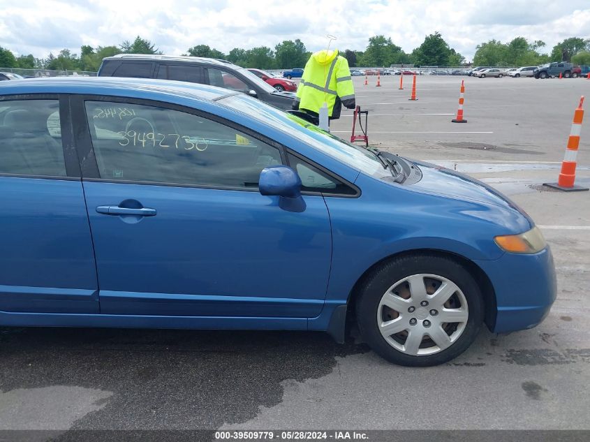 2008 Honda Civic Lx VIN: 1HGFA16568L010785 Lot: 39509779
