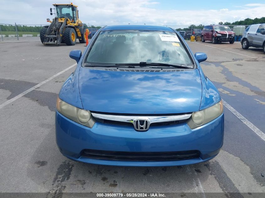 2008 Honda Civic Lx VIN: 1HGFA16568L010785 Lot: 39509779