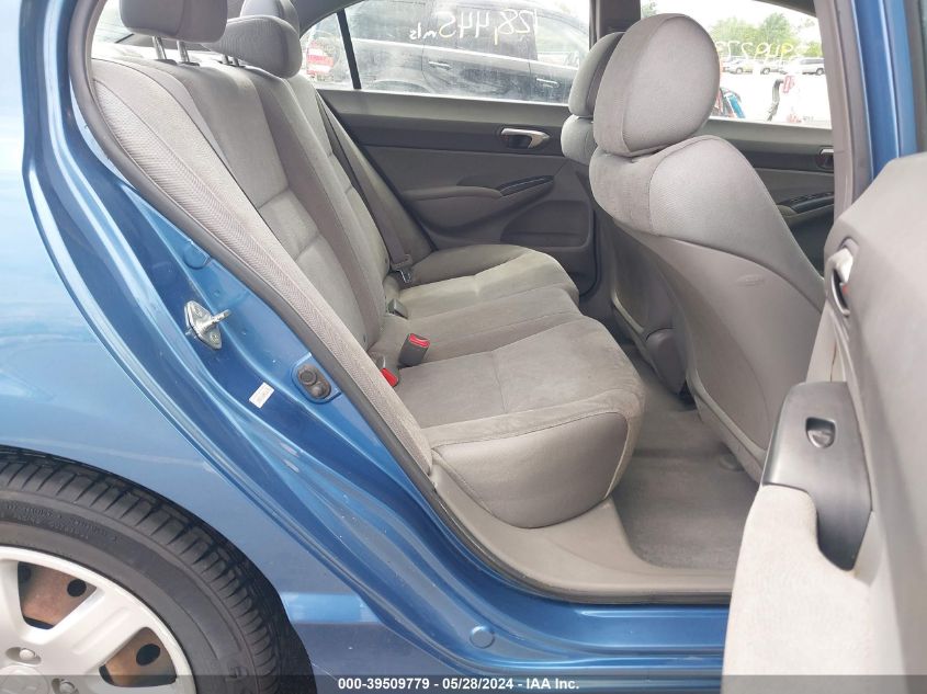 2008 Honda Civic Lx VIN: 1HGFA16568L010785 Lot: 39509779