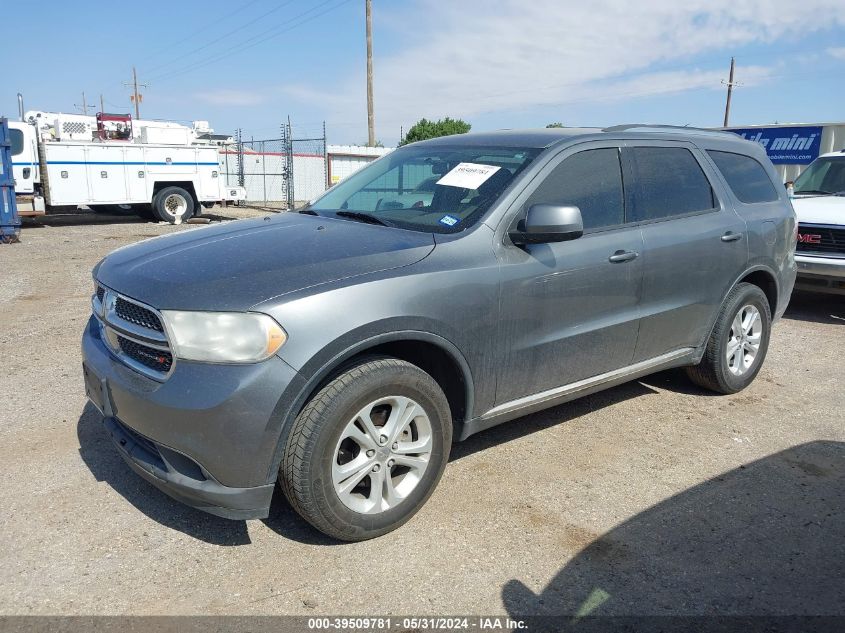 2013 Dodge Durango Sxt VIN: 1C4RDHAG6DC571759 Lot: 39509781