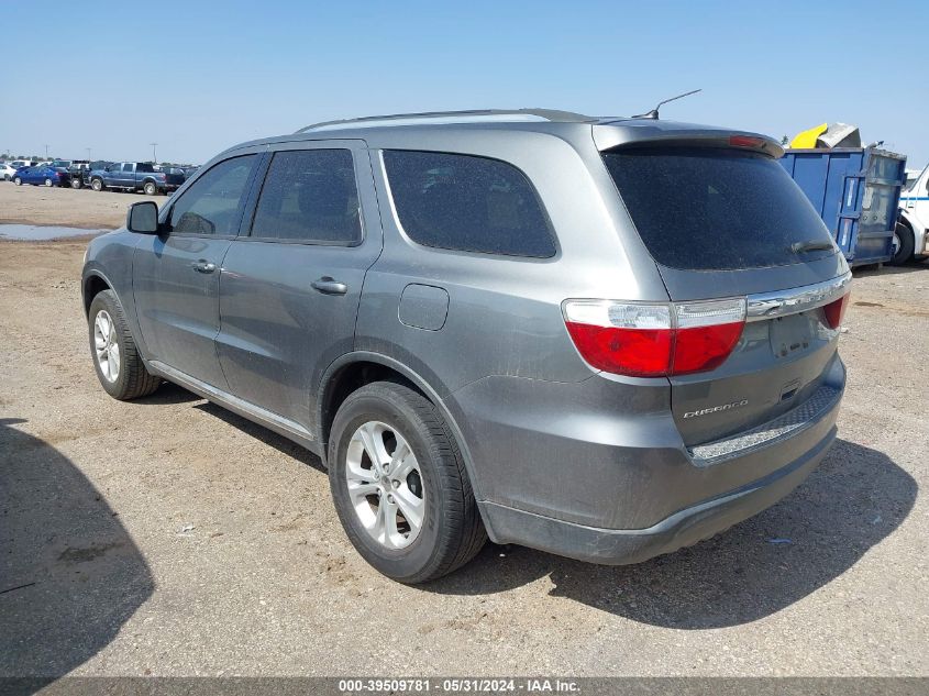 2013 Dodge Durango Sxt VIN: 1C4RDHAG6DC571759 Lot: 39509781