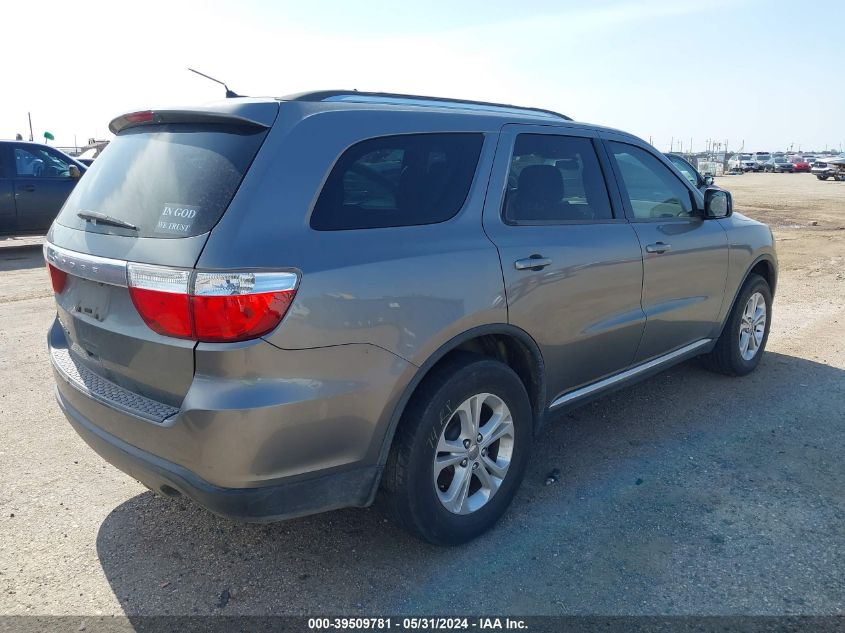 2013 Dodge Durango Sxt VIN: 1C4RDHAG6DC571759 Lot: 39509781