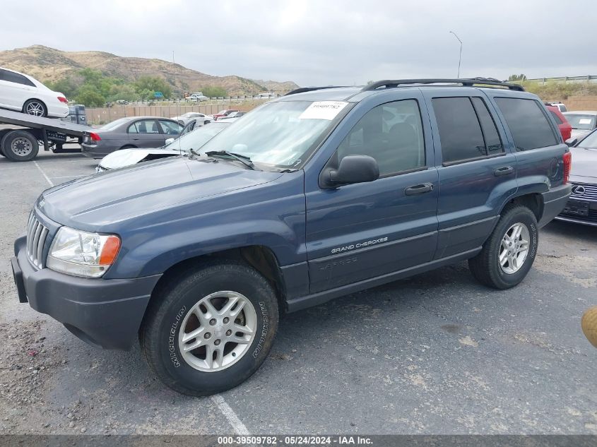 2004 Jeep Grand Cherokee Laredo VIN: 1J8GX48N34C334991 Lot: 39509782