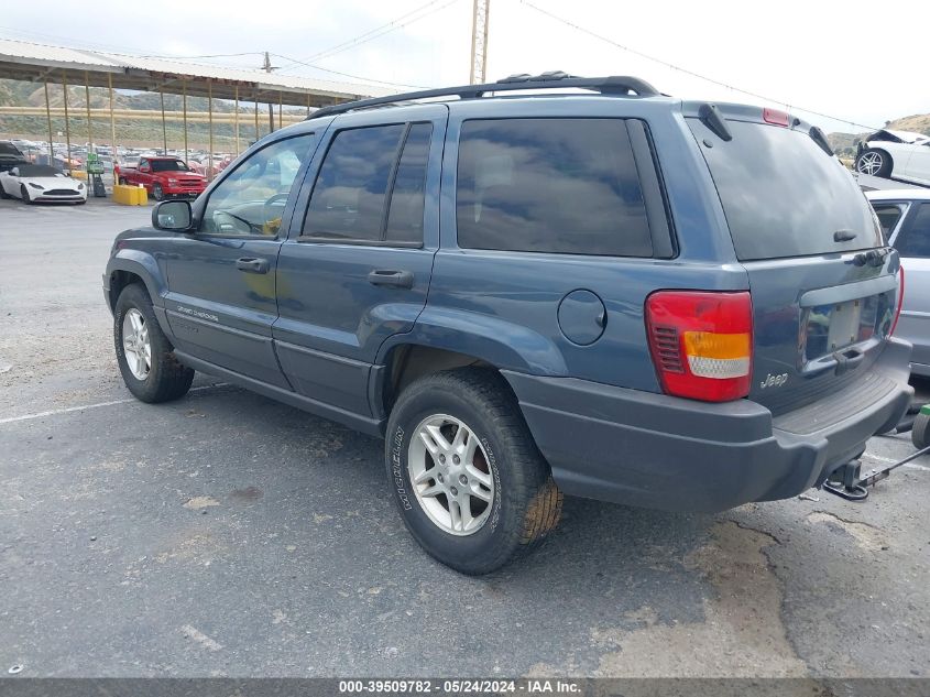 2004 Jeep Grand Cherokee Laredo VIN: 1J8GX48N34C334991 Lot: 39509782