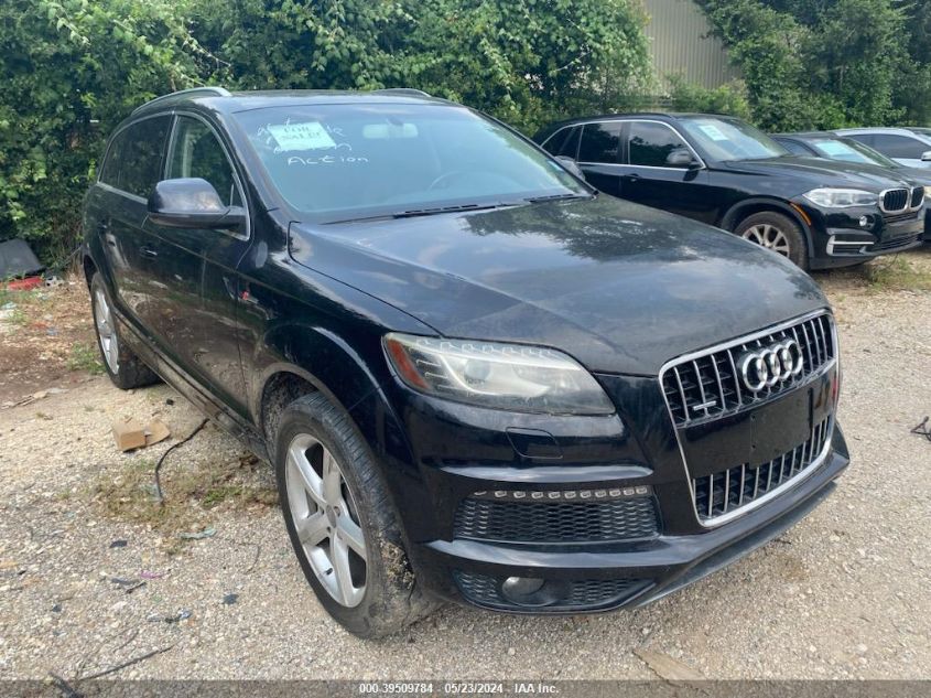 2013 Audi Q7 3.0T S Line Prestige VIN: WA1DGAFE4DD004194 Lot: 39509784