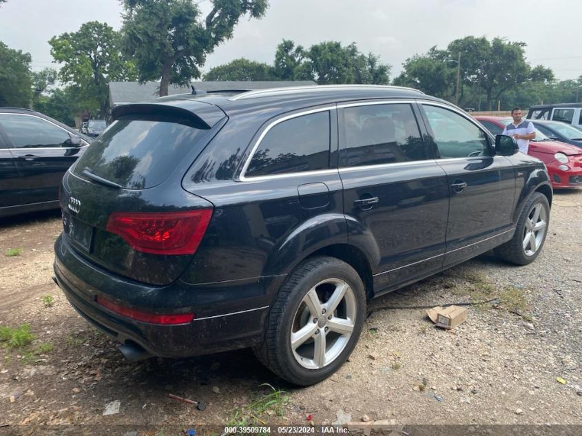 2013 Audi Q7 3.0T S Line Prestige VIN: WA1DGAFE4DD004194 Lot: 39509784