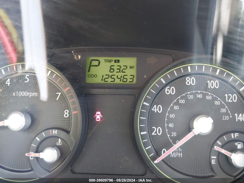 2007 Kia Rio Lx VIN: KNADE123776265471 Lot: 39509796