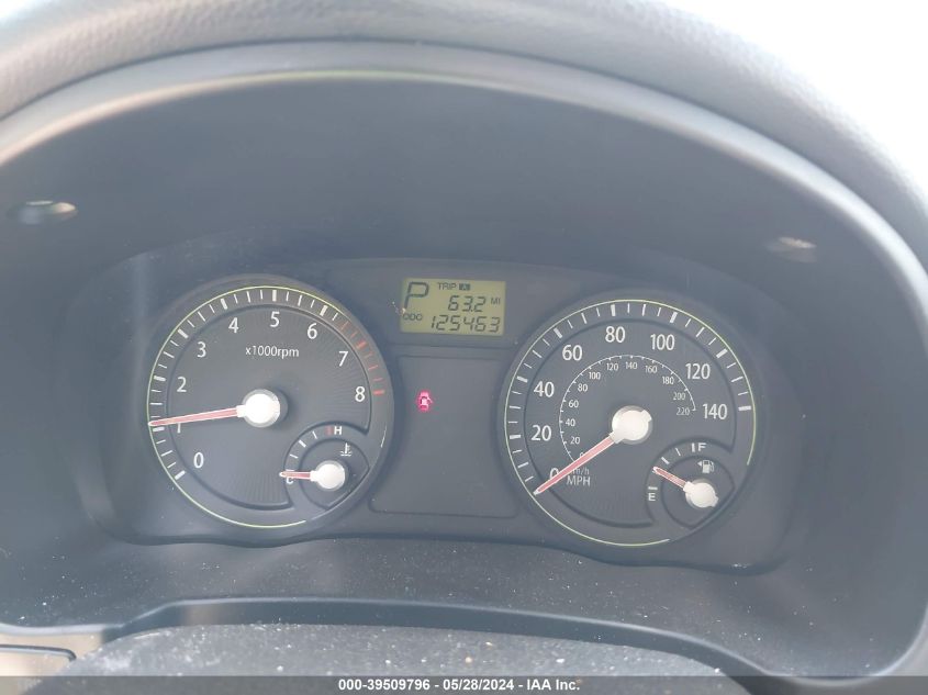 2007 Kia Rio Lx VIN: KNADE123776265471 Lot: 39509796