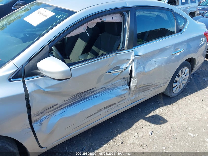 2018 Nissan Sentra S/Sv/Sr/Sl VIN: 3N1AB7AP1JY288544 Lot: 39509800