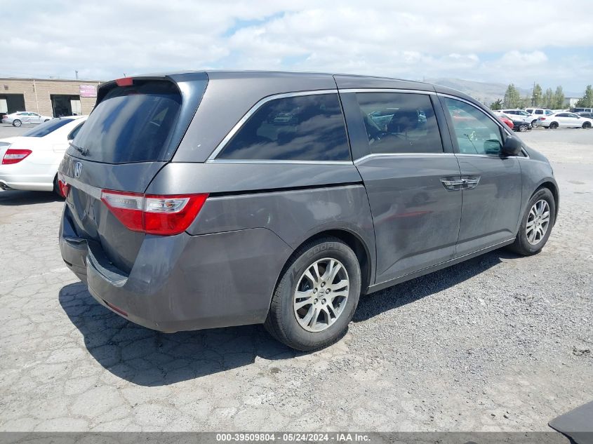 2011 Honda Odyssey Ex VIN: 5FNRL5H40BB082707 Lot: 39509804