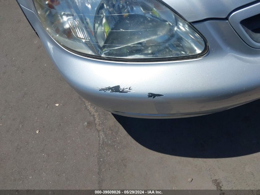 1999 Honda Civic Hx VIN: 1HGEJ7227XL038300 Lot: 39509826