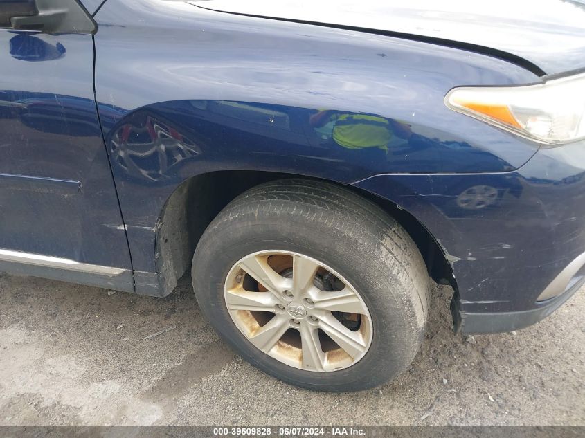 2011 Toyota Highlander Se V6 VIN: 5TDBK3EH1BS057570 Lot: 39509828