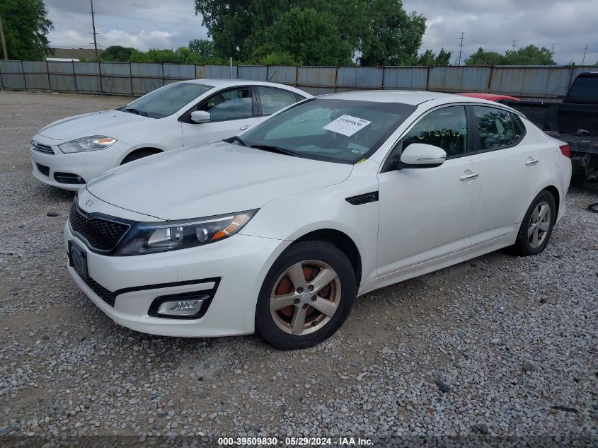 2014 Kia Optima Lx VIN: KNAGM4A75E5497768 Lot: 39509830