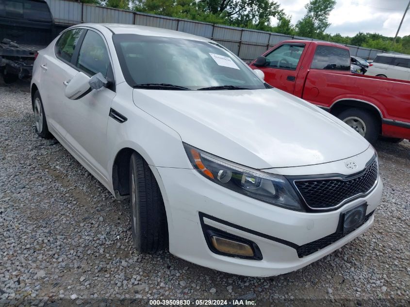 2014 Kia Optima Lx VIN: KNAGM4A75E5497768 Lot: 39509830