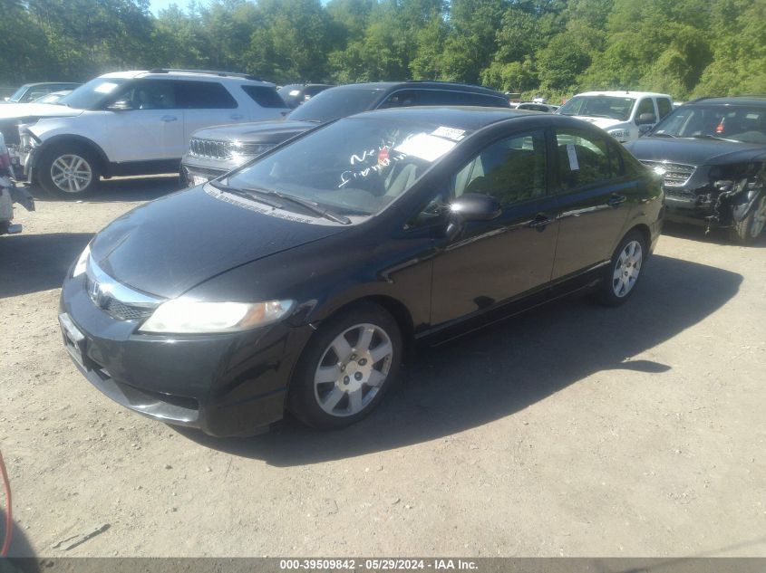 2010 Honda Civic Lx VIN: 2HGFA1F54AH315205 Lot: 39509842