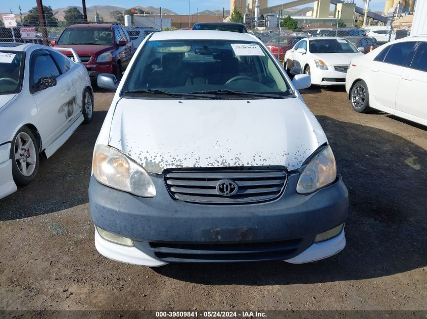 2003 Toyota Corolla Ce/Le/S VIN: 1NXBR32E33Z097941 Lot: 39509841