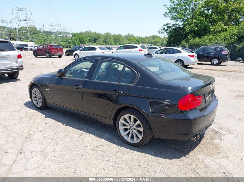 2011 BMW 328I xDrive VIN: WBAPK5C53BA994554 Lot: 39509846