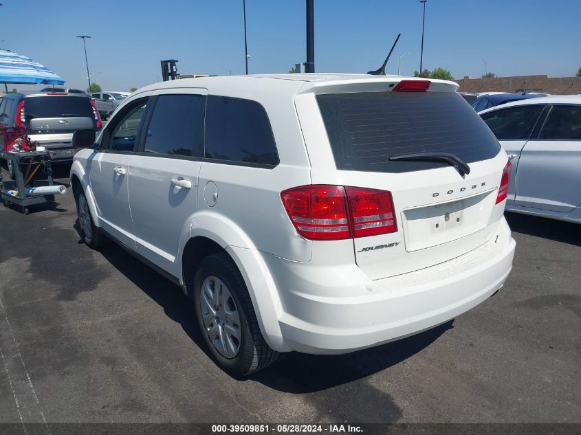 2015 Dodge Journey Se VIN: 3C4PDCAB4FT715203 Lot: 39509851