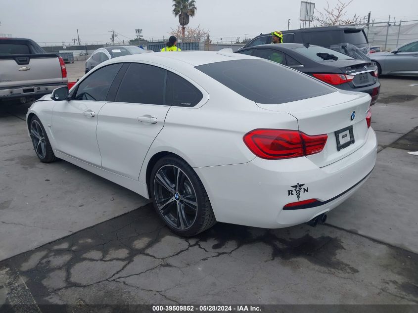 2018 BMW 430I Gran Coupe VIN: WBA4J1C5XJBG77879 Lot: 39509852