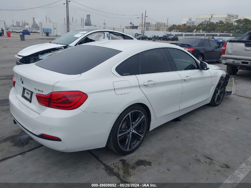 2018 BMW 430I Gran Coupe VIN: WBA4J1C5XJBG77879 Lot: 39509852