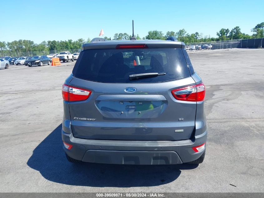 2020 Ford Ecosport Se VIN: MAJ3S2GE9LC327302 Lot: 39509871