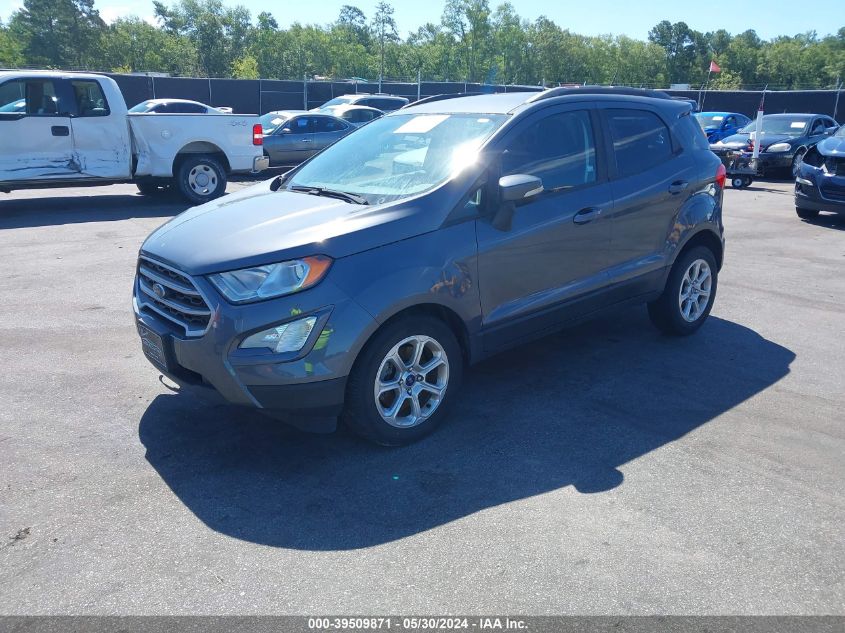 2020 Ford Ecosport Se VIN: MAJ3S2GE9LC327302 Lot: 39509871