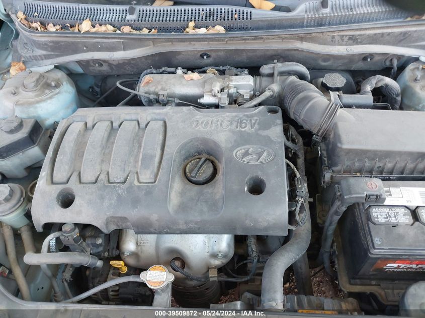 2009 Hyundai Accent Gs VIN: KMHCM36CX9U126551 Lot: 39509872