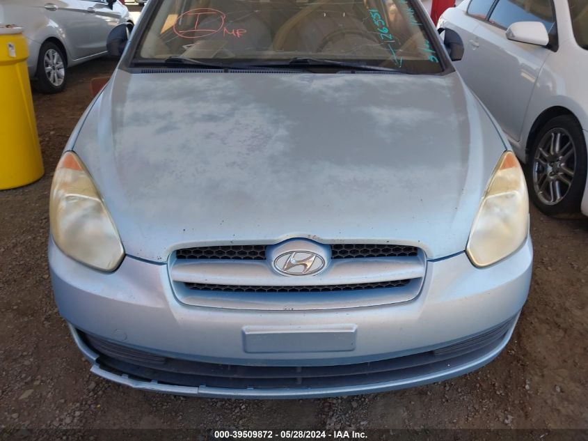 2009 Hyundai Accent Gs VIN: KMHCM36CX9U126551 Lot: 39509872