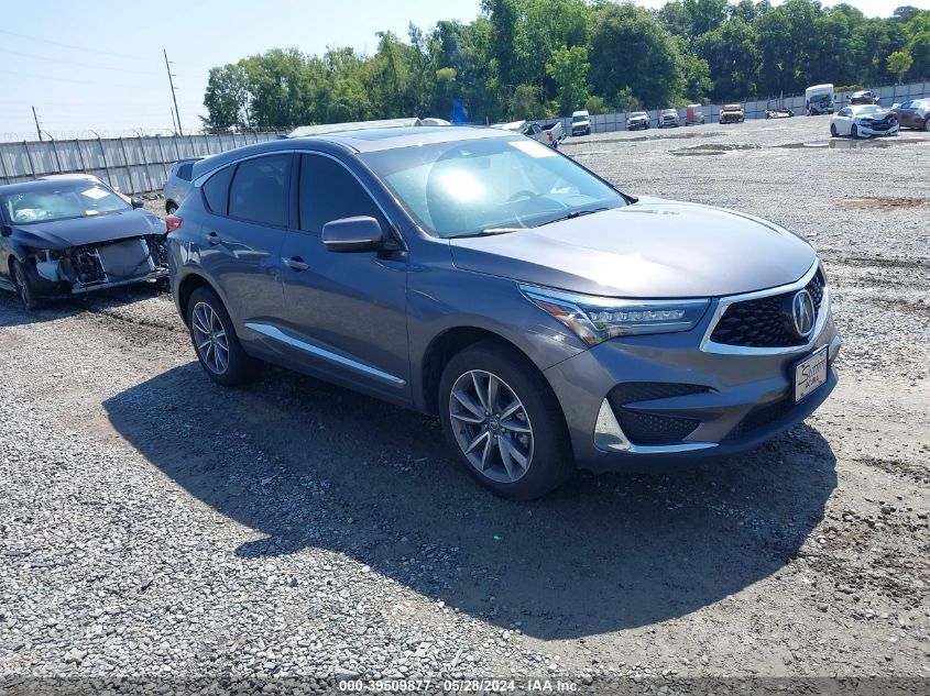 2020 Acura Rdx Technology Package VIN: 5J8TC1H5XLL011957 Lot: 39509877