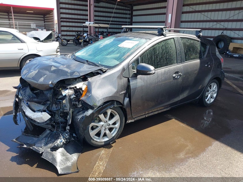 2012 Toyota Prius C Four/One/Three/Two VIN: JTDKDTB36C1025957 Lot: 39509887