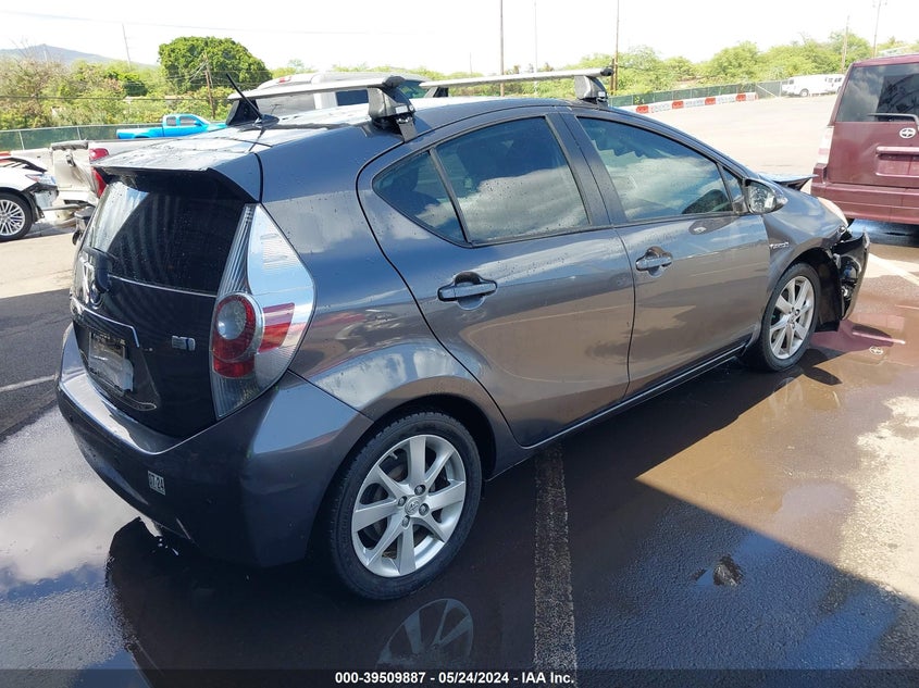 2012 Toyota Prius C Four/One/Three/Two VIN: JTDKDTB36C1025957 Lot: 39509887