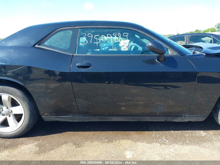 2013 Dodge Challenger Sxt Plus VIN: 2C3CDYAG6DH686014 Lot: 39509889