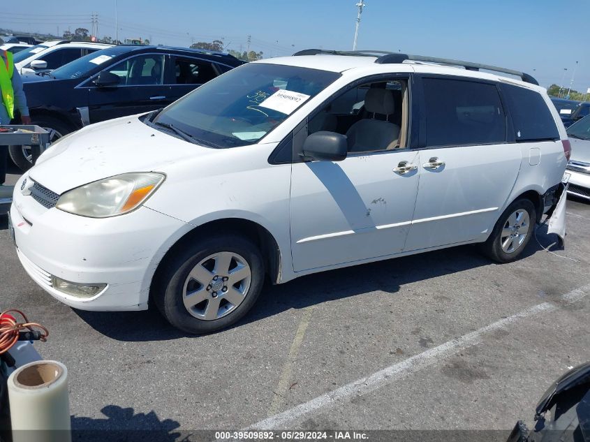 2004 Toyota Sienna Le VIN: 5TDZA23C54S221098 Lot: 39509892