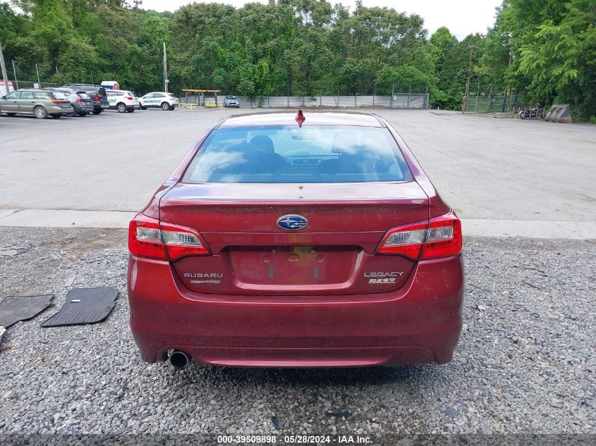 2017 Subaru Legacy 2.5I Sport VIN: 4S3BNAS62H3009729 Lot: 39509898