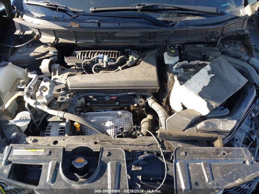 2016 Nissan Rogue Sv VIN: 5N1AT2MV3GC921663 Lot: 39509900