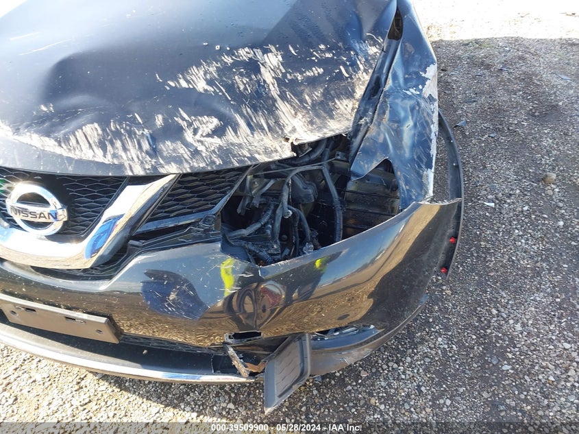 2016 Nissan Rogue Sv VIN: 5N1AT2MV3GC921663 Lot: 39509900