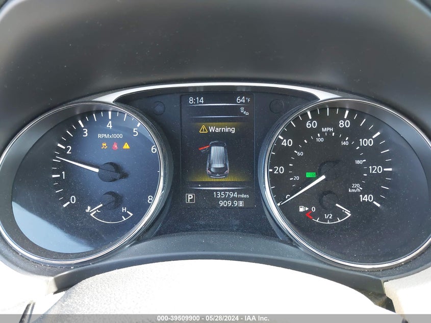 2016 Nissan Rogue Sv VIN: 5N1AT2MV3GC921663 Lot: 39509900