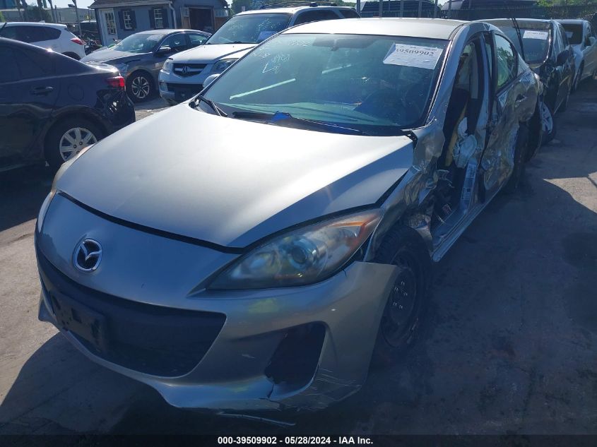 2013 Mazda 3 I VIN: JM1BL1UP6D1832634 Lot: 39509902