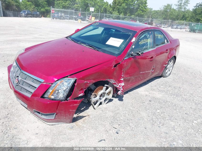 2009 Cadillac Cts Standard VIN: 1G6DG577390118296 Lot: 39509909