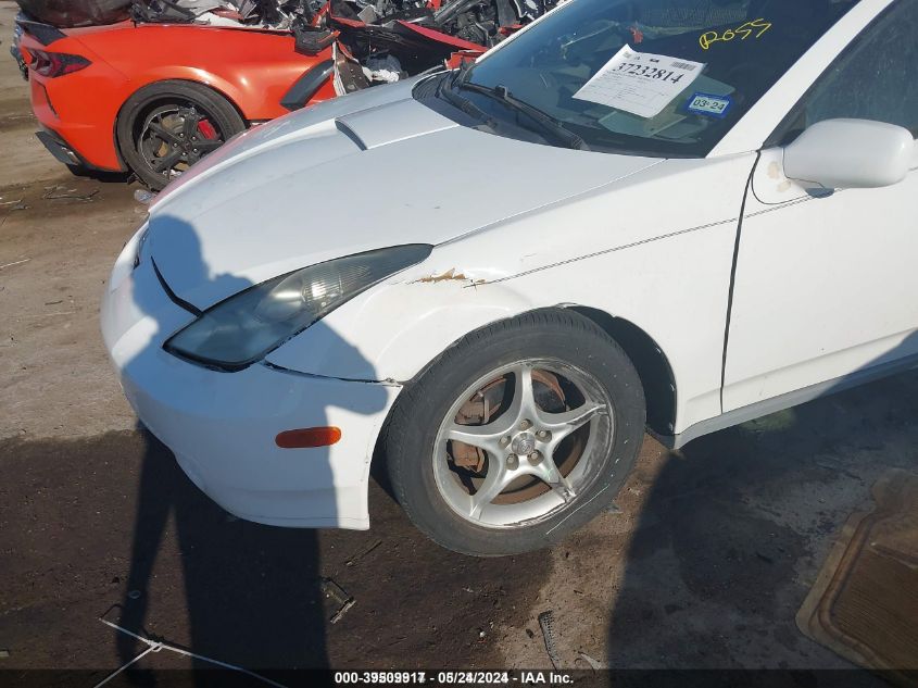 2000 Toyota Celica Gts VIN: JTDDY32T3Y0029877 Lot: 39509917