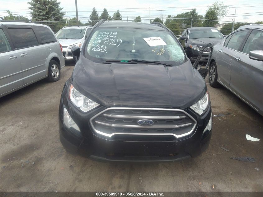 2020 Ford Ecosport Se VIN: MAJ6S3GL8LC394619 Lot: 39509919