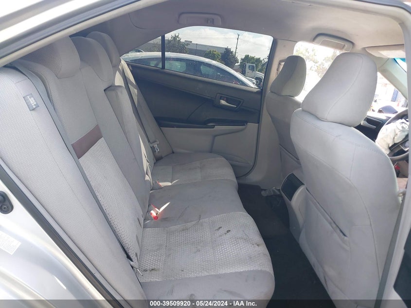 2012 Toyota Camry Se/Le/Xle VIN: 4T1BF1FKXCU088389 Lot: 39509920