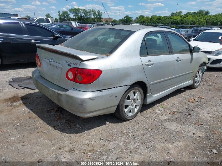 2006 Toyota Corolla S VIN: 2T1BR32E56C634301 Lot: 39509924