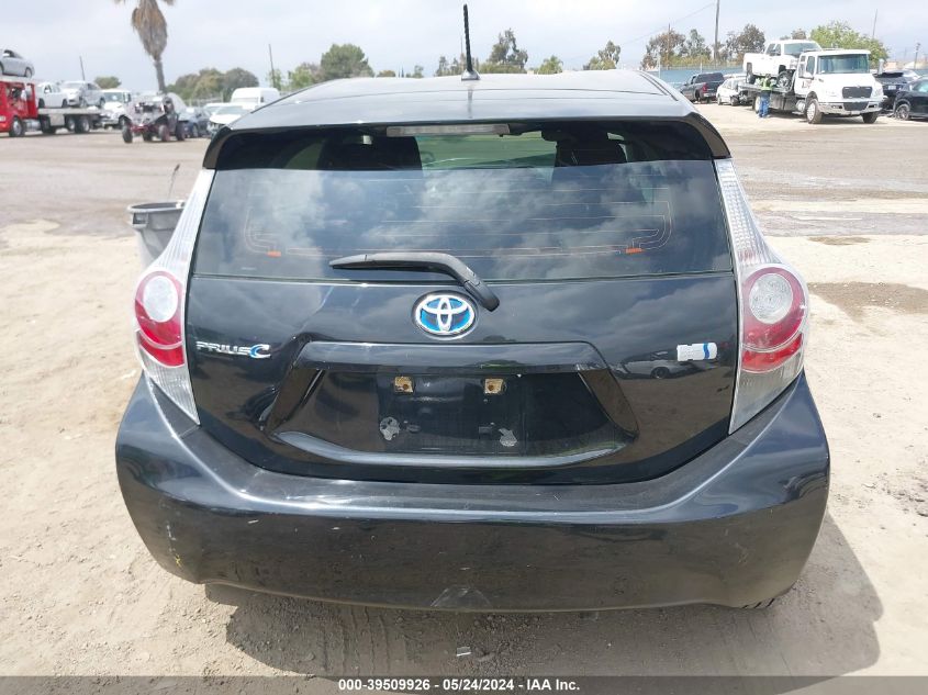 2013 Toyota Prius C One VIN: JTDKDTB35D1557377 Lot: 39509926