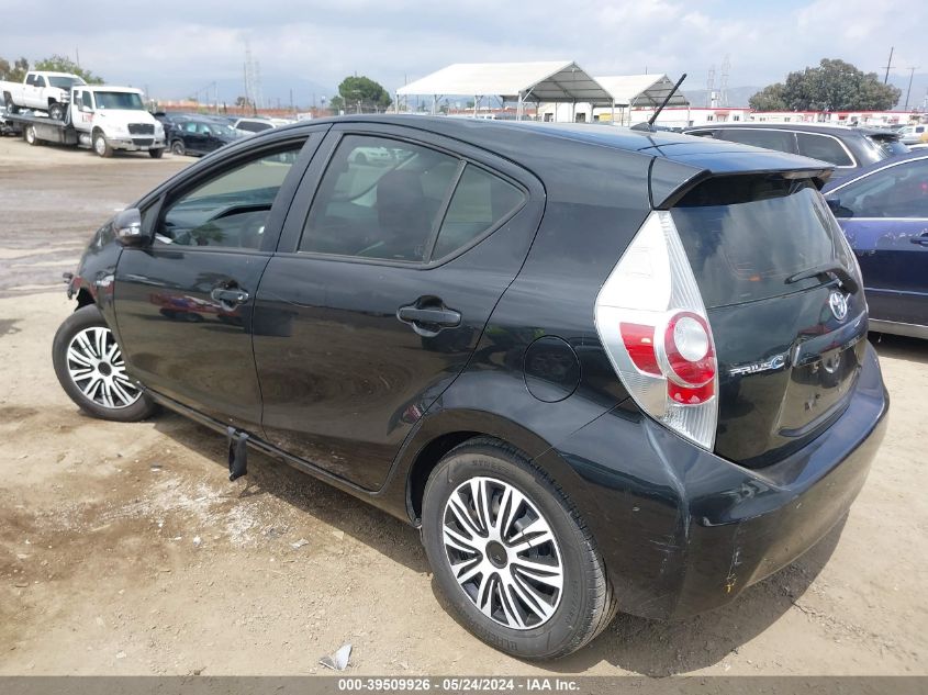 2013 Toyota Prius C One VIN: JTDKDTB35D1557377 Lot: 39509926