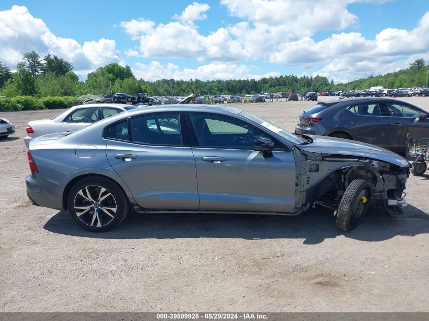 2019 Volvo S60 T6 R-Design VIN: 7JRA22TM0KG007003 Lot: 39509928