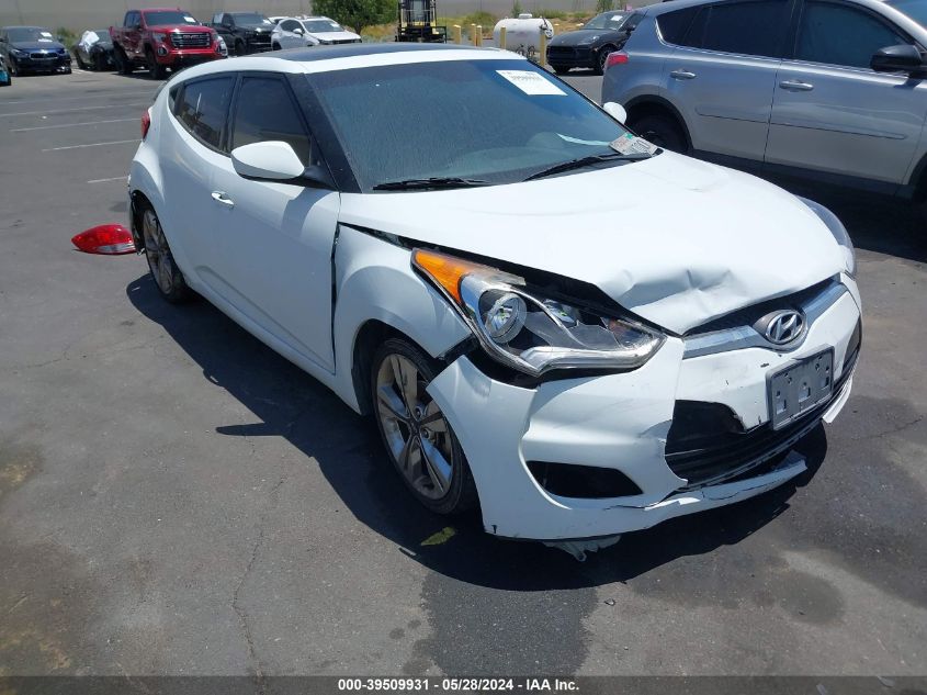 2016 HYUNDAI VELOSTER - KMHTC6AD2GU291754